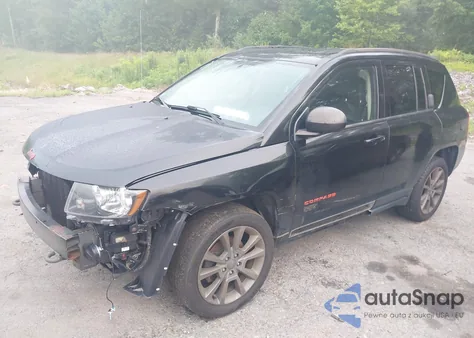 2016 Jeep Compass 75Th Anniversary from USA, damaged, VIN 1C4NJDBB7GD802752